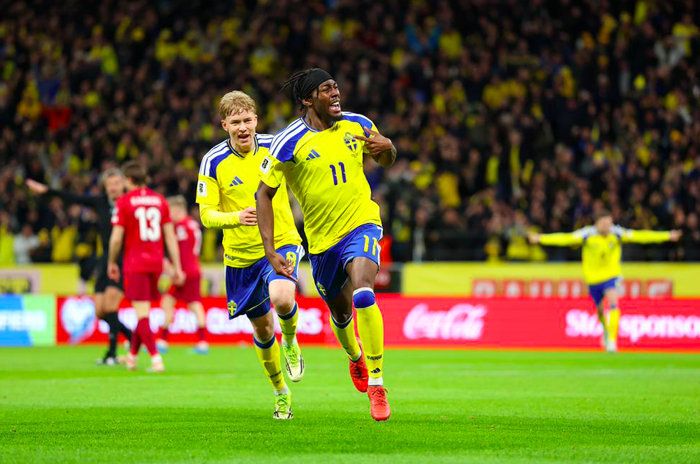 瑞典3-2波兰逆转晋级世界杯，终结世预赛魔咒