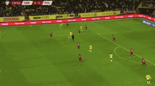 瑞典3-2波兰逆转晋级世界杯，终结世预赛魔咒
