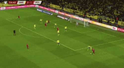 瑞典3-2波兰逆转晋级世界杯，终结世预赛魔咒