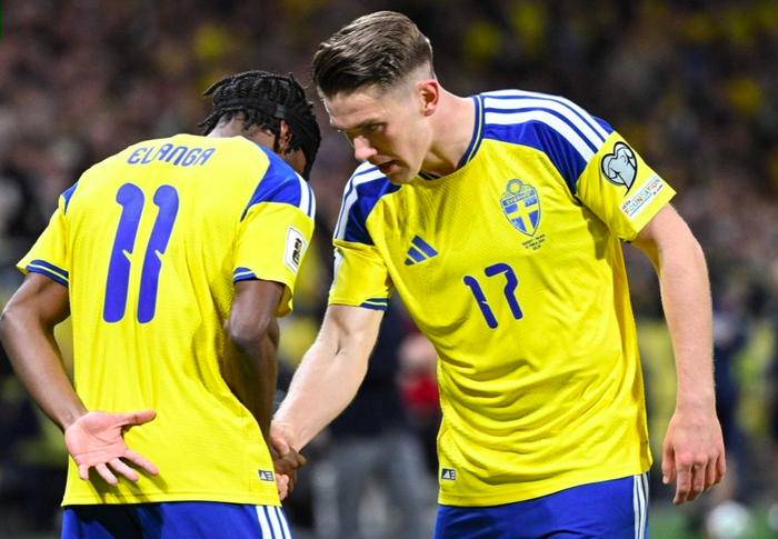 瑞典3-2波兰逆转晋级世界杯，终结世预赛魔咒