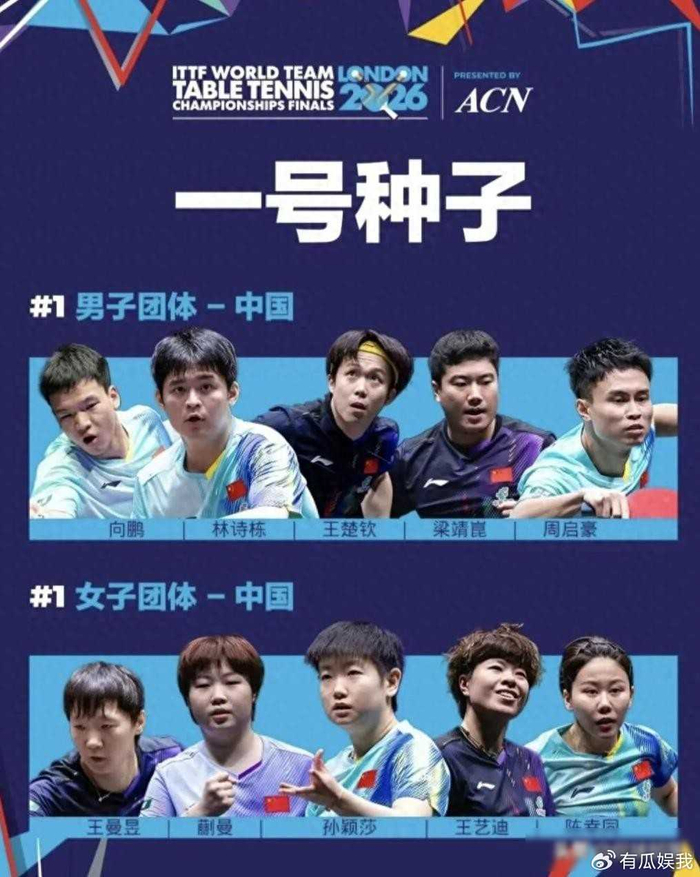 伦敦世乒赛百年前后重逢 中国队阵容大换血迎战