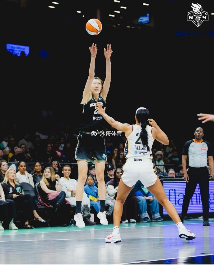 韩旭WNBA回归首秀20分难救主 纽约自由人季前赛惨